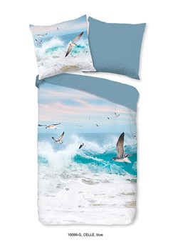 Good Morning Komplet pościeli "Celle" w kolorze biało-niebieskim ze sklepu Limango Polska w kategorii Pościele - zdjęcie 181934385