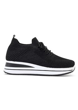 Sixth Sens Sneakersy w kolorze czarnym na koturnie ze sklepu Limango Polska w kategorii Buty sportowe damskie - zdjęcie 181934786