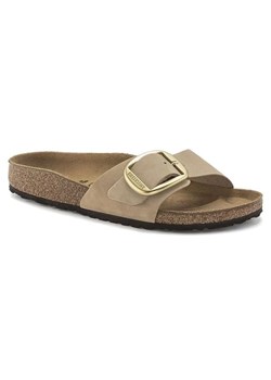 Birkenstock Skórzane klapki &quot;Madrid&quot; w kolorze beżowym ze sklepu Limango Polska w kategorii Klapki damskie - zdjęcie 181934799