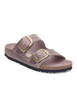 Birkenstock Skórzane klapki &quot;Arizona&quot; w kolorze fioletowym ze sklepu Limango Polska w kategorii Klapki damskie - zdjęcie 181934807