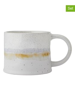 Mikasa Kubki (2 szt.) w kolorze biało-fioletowym - 450 ml ze sklepu Limango Polska w kategorii Kubki - zdjęcie 181934928