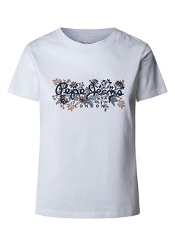 Pepe Jeans Koszulka &quot;Rosalind&quot; w kolorze białym ze sklepu Limango Polska w kategorii Bluzki damskie - zdjęcie 181935525