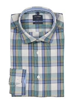 OLYMP Koszula "Casual" - Regular fit - w kolorze zielono-błękitno-kremowym - id: 17039491 - marki Olymp - 181936077 OLYMP Koszula "Casual" - Regular fit - w kolorze zielono-błękitno-kremowym ze sklepu Limango Polska w kategorii Koszule męskie - zdjęcie 181936077