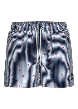 Jack &amp; Jones Szorty kąpielowe &quot;Maui&quot; w kolorze granatowo-białym ze sklepu Limango Polska w kategorii Kąpielówki - zdjęcie 181936275