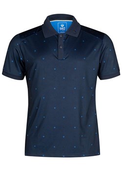 Halti Funkcyjna koszulka polo &quot;Birdie&quot; w kolorze granatowym ze sklepu Limango Polska w kategorii T-shirty męskie - zdjęcie 181936389