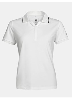 Halti Funkcyjna koszulka polo &quot;Swingi&quot; w kolorze białym ze sklepu Limango Polska w kategorii Bluzki damskie - zdjęcie 181936406