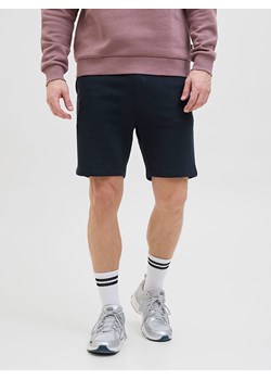 Jack &amp; Jones Szorty dresowe &quot;Gordon&quot; w kolorze granatowym ze sklepu Limango Polska w kategorii Spodenki męskie - zdjęcie 181936476