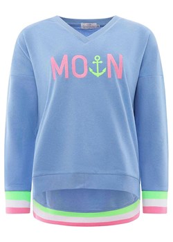 Zwillingsherz Bluza &quot;MoinZH&quot; w kolorze różowo-niebieskim ze sklepu Limango Polska w kategorii Bluzy damskie - zdjęcie 181936598