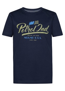 Petrol Koszulka w kolorze granatowym ze sklepu Limango Polska w kategorii T-shirty męskie - zdjęcie 181936637