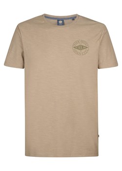 Petrol Koszulka w kolorze beżowym ze sklepu Limango Polska w kategorii T-shirty męskie - zdjęcie 181936645
