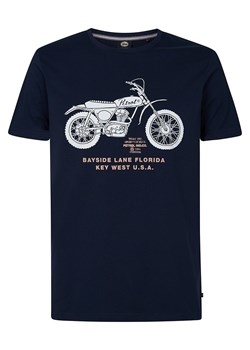 Petrol Koszulka w kolorze granatowym ze sklepu Limango Polska w kategorii T-shirty męskie - zdjęcie 181936667