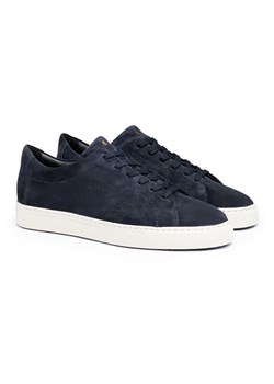 LLOYD Skórzane sneakersy w kolorze granatowym ze sklepu Limango Polska w kategorii Trampki męskie - zdjęcie 181936779