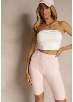 Różowe Szorty Kolarki High Waist Liradine ze sklepu renee.pl w kategorii Szorty - zdjęcie 181938088