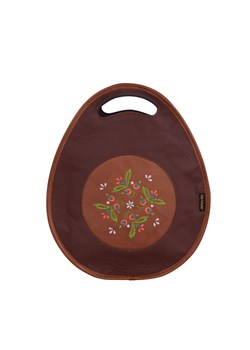 brązowa torebka damska skórzana z funkcją plecaka  Jagoda ze sklepu Słoń Torbalski w kategorii Torby Shopper bag - zdjęcie 181940356