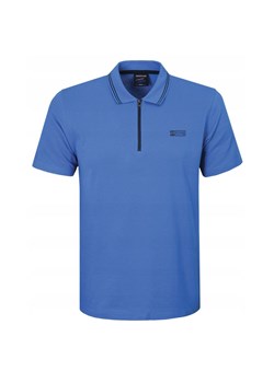 Koszulka Polo - Męska - Pako Jeans - Niebieska, Dekolt na Zamek TSPJNSpoloKENTnb ze sklepu JegoSzafa.pl w kategorii T-shirty męskie - zdjęcie 181940528