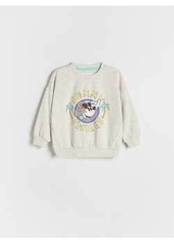 Reserved - Bluza Mickey Mouse - jasnoszary ze sklepu Reserved w kategorii Bluzy chłopięce - zdjęcie 181941025