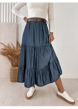 spódnica cilvia granatowa one size ze sklepu UBRA w kategorii Spódnice - zdjęcie 181942597