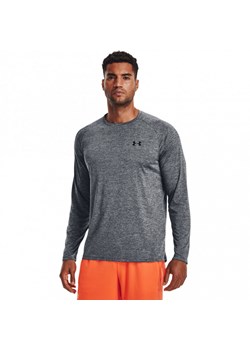 Męski longsleeve treningowy UNDER ARMOUR Tech 2.0 LS - szary ze sklepu Sportstylestory.com w kategorii T-shirty męskie - zdjęcie 181943555