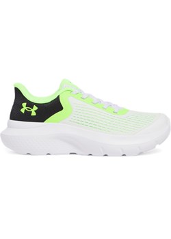 Chłopięce buty do biegania Under Armour UA BPS Rogue 5 AL - białe ze sklepu Sportstylestory.com w kategorii Buty sportowe dziecięce - zdjęcie 181943959