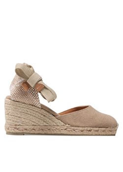 Espadryle Castañer Carina/6/002 021644-2017 Beżowy ze sklepu eobuwie.pl w kategorii Espadryle damskie - zdjęcie 181944328