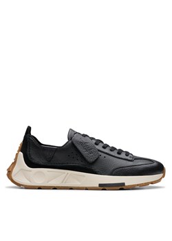 Sneakersy Clarks Craft Speed 26178905 Czarny ze sklepu eobuwie.pl w kategorii Buty sportowe damskie - zdjęcie 181944467
