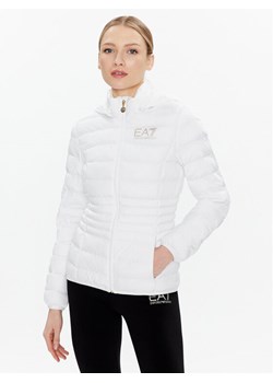 EA7 Emporio Armani Kurtka przejściowa 8NTB23 TNF8Z 0101 Biały Regular Fit ze sklepu MODIVO w kategorii Kurtki damskie - zdjęcie 181945299