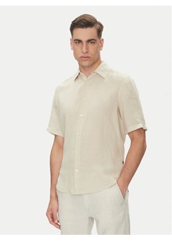 BOSS Koszula 50537382 Beżowy Regular Fit ze sklepu MODIVO w kategorii Koszule męskie - zdjęcie 181945349