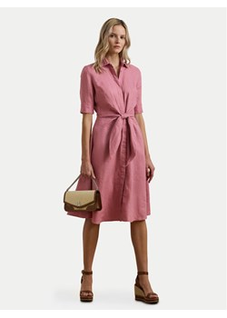 LAUREN RALPH LAUREN Sukienka koszulowa 200905667017 Różowy Regular Fit ze sklepu MODIVO w kategorii Sukienki - zdjęcie 181945456