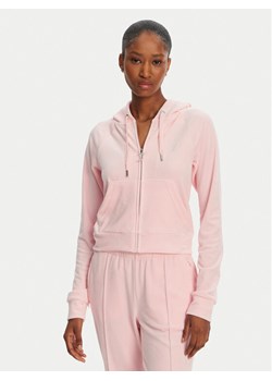 Juicy Couture Bluza Madison JCWA122001 Różowy Slim Fit ze sklepu MODIVO w kategorii Bluzy damskie - zdjęcie 181945525