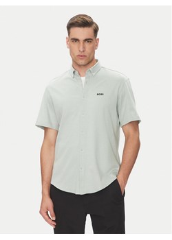 BOSS Koszula B_MOTION_S 50533149 Zielony Regular Fit ze sklepu MODIVO w kategorii Koszule męskie - zdjęcie 181945555