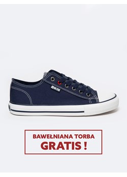 Trampki damskie niskie granatowe JJ274A531 403 ze sklepu Big Star w kategorii Trampki damskie - zdjęcie 181946298
