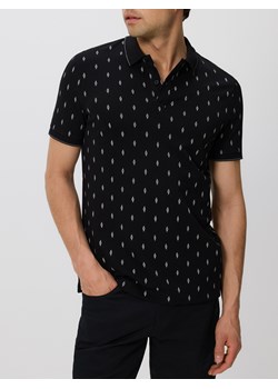 Reserved - Koszulka polo regular fit - czarny ze sklepu Reserved w kategorii T-shirty męskie - zdjęcie 181947068
