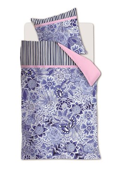 Oilily Komplet pościeli satynowej &quot;Florence&quot; w kolorze niebieskim ze sklepu Limango Polska w kategorii Pościele - zdjęcie 181948488