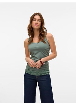 Vero Moda Top w kolorze zielonym ze sklepu Limango Polska w kategorii Bluzki damskie - zdjęcie 181948595