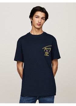 TOMMY JEANS Koszulka w kolorze granatowym ze sklepu Limango Polska w kategorii T-shirty męskie - zdjęcie 181948716
