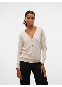 Vero Moda Kardigan w kolorze beżowym ze sklepu Limango Polska w kategorii Swetry damskie - zdjęcie 181948737