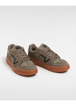 Vans Skórzane sneakersy w kolorze khaki ze sklepu Limango Polska w kategorii Buty sportowe damskie - zdjęcie 181949097