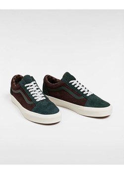 Vans Skórzane sneakersy w kolorze brązowo-zielonym ze sklepu Limango Polska w kategorii Trampki damskie - zdjęcie 181949115