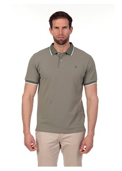 The Time of Bocha Koszulka polo w kolorze khaki ze sklepu Limango Polska w kategorii T-shirty męskie - zdjęcie 181949327