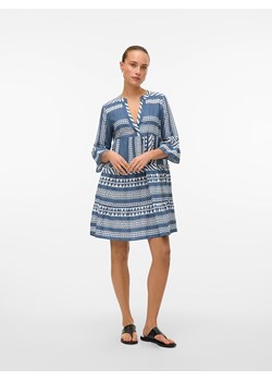 Vero Moda Sukienka w kolorze niebiesko-białym ze sklepu Limango Polska w kategorii Sukienki - zdjęcie 181949625