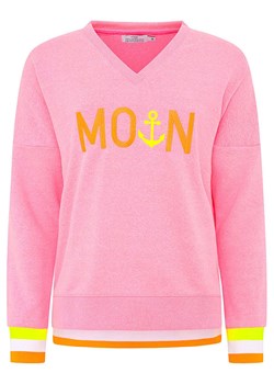 Zwillingsherz Bluza &quot;MoinZH&quot; w kolorze pomarańczowo-jasnoróżowym ze sklepu Limango Polska w kategorii Bluzy damskie - zdjęcie 181949807