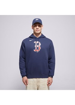 NIKE BLUZA Z KAPTUREM MLB LOGO CLUB FLEECE HOOD BOSTON RED S ze sklepu Sizeer w kategorii Bluzy męskie - zdjęcie 181950347