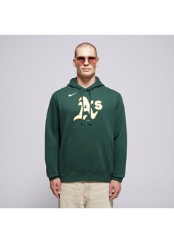 NIKE BLUZA Z KAPTUREM MLB LOGO CLUB FLEECE HOOD OAKLAND ATHL ze sklepu Sizeer w kategorii Bluzy męskie - zdjęcie 181950348