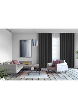 Lifa Living Zasłona &quot;Luxe&quot; w kolorze czarnym ze sklepu Limango Polska w kategorii Zasłony - zdjęcie 181950686