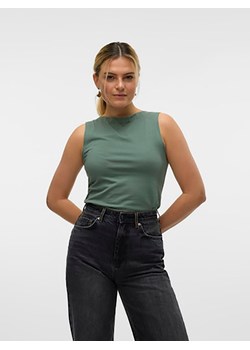 Vero Moda Top w kolorze zielonym ze sklepu Limango Polska w kategorii Bluzki damskie - zdjęcie 181950939