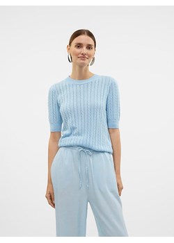 Vero Moda Sweter w kolorze błękitnym ze sklepu Limango Polska w kategorii Swetry damskie - zdjęcie 181950945