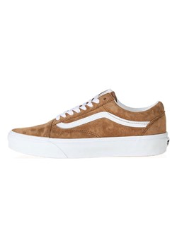 Vans Skórzane sneakersy w kolorze jasnobrązowym ze sklepu Limango Polska w kategorii Trampki damskie - zdjęcie 181951257