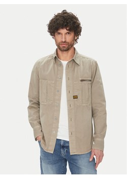 G-Star Raw Koszula D26058 D947 H120 Szary Regular Fit ze sklepu MODIVO w kategorii Koszule męskie - zdjęcie 181951737