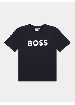 Boss T-Shirt J25P24 S Granatowy Regular Fit ze sklepu MODIVO w kategorii T-shirty chłopięce - zdjęcie 181951848