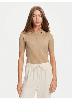 Marella Sweter Torbole 2513361145 Beżowy Slim Fit ze sklepu MODIVO w kategorii Swetry damskie - zdjęcie 181951868
